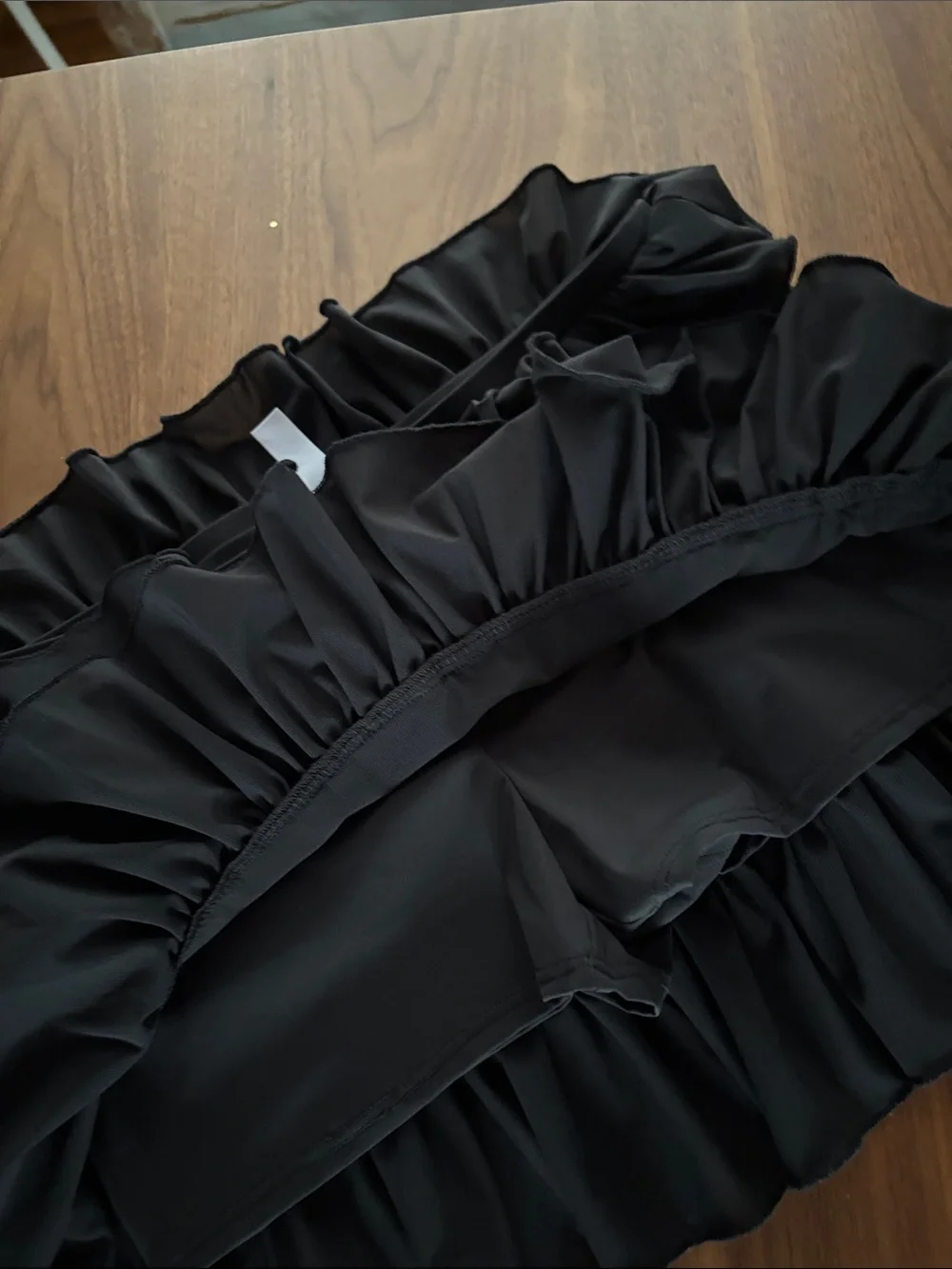 OUT FROM UNDER CAMMY RUFFLED MICRO SKORT